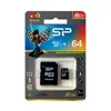 Kép 1/2 - Silicon Power 64GB microSDXC Class 10 UHS-I + adapterrel