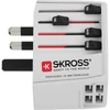 Kép 2/3 - Skross MUVUSB-4XA 4xUSB töltő bemenettel világutazó adapter