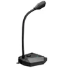 Kép 3/10 - Snopy Mikrofon - SN-110M (USB csatlakozó; 180cm kábel; állvány, fekete)
