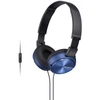 Kép 1/4 - Sony MDRZX310APL.CE7 mikrofonos kék fejhallgató