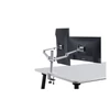 Kép 6/8 - Spire CG-UGOL-2B "-27" Dual asztali monitor tartó konzol