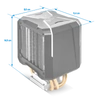Kép 9/26 - Spirit of Gamer CPU AIRCOOLER PRO ARGB aluminium/réz processzor hűtő