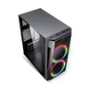 Kép 18/22 - Spirit of Gamer Deathmatch 3 RGB ablakos táp nélküli fekete mATX ház
