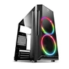 Kép 11/22 - Spirit of Gamer Deathmatch 3 RGB ablakos táp nélküli fekete mATX ház