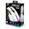 Spirit of Gamer Egér - PRO-M5 Arctic (Optikai, 12800DPI, 1000Hz, 8 gomb, harisnyázott kábel, fehér)