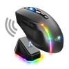 Spirit of Gamer Egér Vezeték nélküli  - ELITE-M50 Black (Optikai, 8000DPI, 1000Hz, 6 programozható gomb, RGB, fekete)