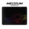 Spirit of Gamer Darkskull M fekete gamer egérpad