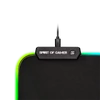 Kép 6/18 - Spirit of Gamer Large fekete RGB LED világító gamer egérpad