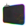 Kép 2/19 - Spirit of Gamer Medium fekete RGB LED világító gamer egérpad