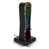 Spirit of Gamer SENTINEL RGB USB fejhallgató állvány