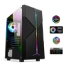 Kép 1/26 - Spirit of Gamer CLONE 3 RGB fekete ablakos táp nélküli ATX ház