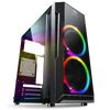 Kép 2/22 - Spirit of Gamer Deathmatch 3 RGB ablakos táp nélküli fekete mATX ház
