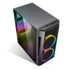 Kép 3/22 - Spirit of Gamer Deathmatch 3 RGB ablakos táp nélküli fekete mATX ház