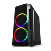 Kép 4/22 - Spirit of Gamer Deathmatch 3 RGB ablakos táp nélküli fekete mATX ház