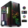 Kép 1/22 - Spirit of Gamer GHOST ONE RGB fekete ablakos táp nélküli mATX ház