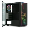 Kép 3/22 - Spirit of Gamer GHOST ONE RGB fekete ablakos táp nélküli mATX ház
