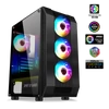 Kép 1/18 - Spirit of Gamer Rogue VI RGB fekete ablakos táp nélküli ATX ház