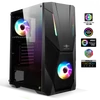 Kép 1/16 - Spirit of Gamer Rogue V RGB fekete ablakos táp nélküli ATX ház
