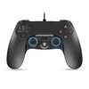 Kép 2/9 - Spirit of Gamer XGP WIRED PS4/PC fekete-kék vezetékes kontroller