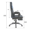 Kép 7/15 - Spirit Of Gamer Mustang Gaming Chair Black/Blue