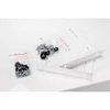 Kép 4/9 - Stalflex CHR19-3U-420W 19" 3U 420mm mély fehér CCTV rack