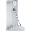 Kép 3/8 - Stalflex CR19-3U-180-W 19" 3U 180mm mély fehér fém ajtós fali rack szekrény