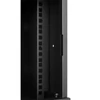 Kép 6/8 - Stalflex RC10-6U-300GB 10" 6U 300 mm mély lapra szerelt fekete üveg ajtós fali rack szekrény