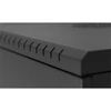 Kép 2/12 - Stalflex RC19-12U-450GB 19" 12U 450 mm mély lapra szerelt fekete üveg ajtós fali rack szekrény