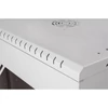 Kép 3/8 - Stalflex RC19-12U-450GG 19" 12U 450 mm mély lapra szerelt szürke üveg ajtós fali rack szekrény