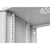Kép 6/8 - Stalflex RC19-12U-450GG 19" 12U 450 mm mély lapra szerelt szürke üveg ajtós fali rack szekrény