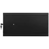 Kép 5/10 - Stalflex RC19-4U-450MB 19" 4U 450 mm mély lapra szerelt fekete fém ajtós fali rack szekrény