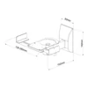 Kép 4/4 - Stell SHO 5000 hangfal tartó 25kg (1pár)