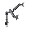 Kép 1/10 - Stell SOS 2122 17"-32" kétkaros asztali monitor tartó konzol