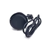 Kép 1/5 - TOO GPS-103-1B IP20,1x 2P+F,USB-A,Type-C,Qi töltés,HDMI,színes csomagolás,fekete asztalba süllyeszthető elosztó