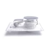 Kép 5/5 - TOO GPS-200-1W IP20, 1x 2P+F, USB-A, fehér asztalba süllyeszthető elosztó