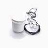 Kép 1/9 - TOO PPS-100-4W IP20,4x 2P+F,HDMI,RJ45,2x USB-A,Qi töltés,hidraulikus,színes csomagolás,fehér asztalba süllyeszt. elosztó