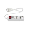 Kép 2/2 - TOO PSW-315S 3 aljzat 1.5 méter 3x1.0mm2 fehér kapcsolós elosztó