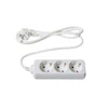 Kép 2/2 - TOO PSW-315 3 aljzat 1.5 méter 3x1.0mm2 fehér elosztó