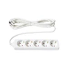 Kép 2/2 - TOO PSW-530 5 aljzat 3 méter 3x1.5mm2 fehér elosztó