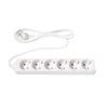 Kép 2/2 - TOO PSW-615 6 aljzat 1.5 méter 3x1.0mm2 fehér elosztó