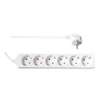 Kép 1/2 - TOO PSW-630 6 aljzat 3 méter 3x1.5mm2 fehér elosztó