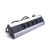 Kép 2/6 - TOO VPS-317-4S IP20, 4x 2P+F, 2x USB-A, ezüst asztalra rögzíthető elosztó