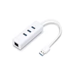 Kép 7/9 - USB elosztó-HUB és ethernet átalakító, 3 port, USB 3.0, TP-Link "UE330"