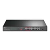 Kép 1/14 - TP-Link TL-SL1218P 16xFE PoE+ LAN 2xGbE LAN 1xRJ45/SFP Combo port PoE+ switch