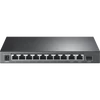 TP-Link TL-SL1311P 8x10/100Mbps LAN port 8xPoE+ 2xGbE LAN 1xGbE SFP port nem menedzselhető asztali switch