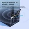 Kép 9/13 - TP-Link Hálózati adapter WiFi AX3000 - Archer TX55E (PCI-E; 574Mbps 2.4Ghz + 2402Mbps 5Ghz; Bluetooth 5.0; Wifi6)