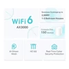 Kép 5/10 - TP-Link Deco X50 AX3000 Whole Home Mesh WiFi 6 System (3 Pack) White
