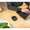 Trust Egér Notebook Vezeték Nélküli - Fyda Eco (Optikai érzékelő; 800-2400dpi; Beépített akkumulátor; fekete)