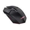 Trust Egér Gamer Vezeték nélküli - GXT110 Felox (Optikai érzékelő; 800-4800DPI; 6 gomb; LED; Akkumulátor; fekete)