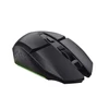 Trust Egér Gamer Vezeték nélküli - GXT110 Felox (Optikai érzékelő; 800-4800DPI; 6 gomb; LED; Akkumulátor; fekete)